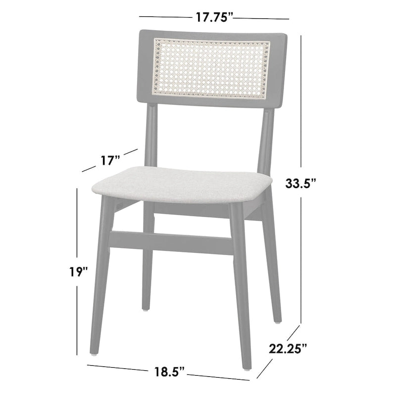 Chaise de salle à manger Whitney
