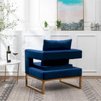 Fauteuil d'appoint contemporain rembourré Lenola