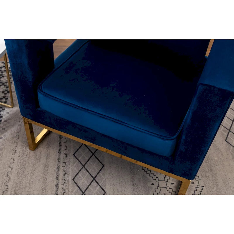Fauteuil d'appoint contemporain rembourré Lenola