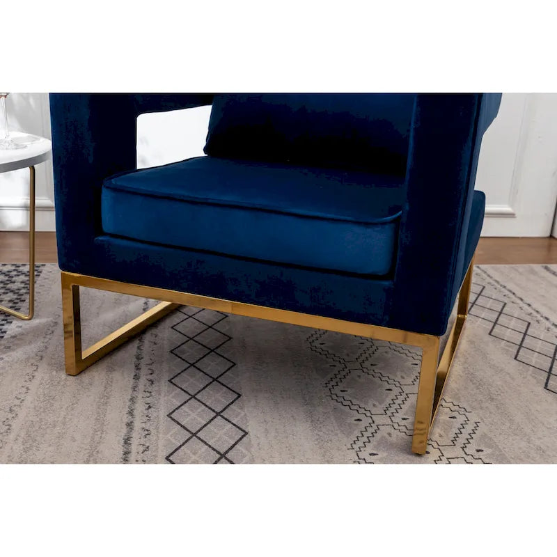 Fauteuil d'appoint contemporain rembourré Lenola