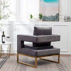 Fauteuil d'appoint contemporain rembourré Lenola