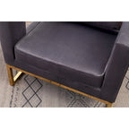 Fauteuil d'appoint contemporain rembourré Lenola