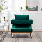 Fauteuil d'appoint contemporain rembourré Lenola