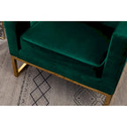 Fauteuil d'appoint contemporain rembourré Lenola
