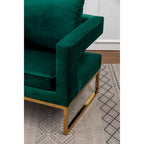 Fauteuil d'appoint contemporain rembourré Lenola