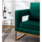 Fauteuil d'appoint contemporain rembourré Lenola
