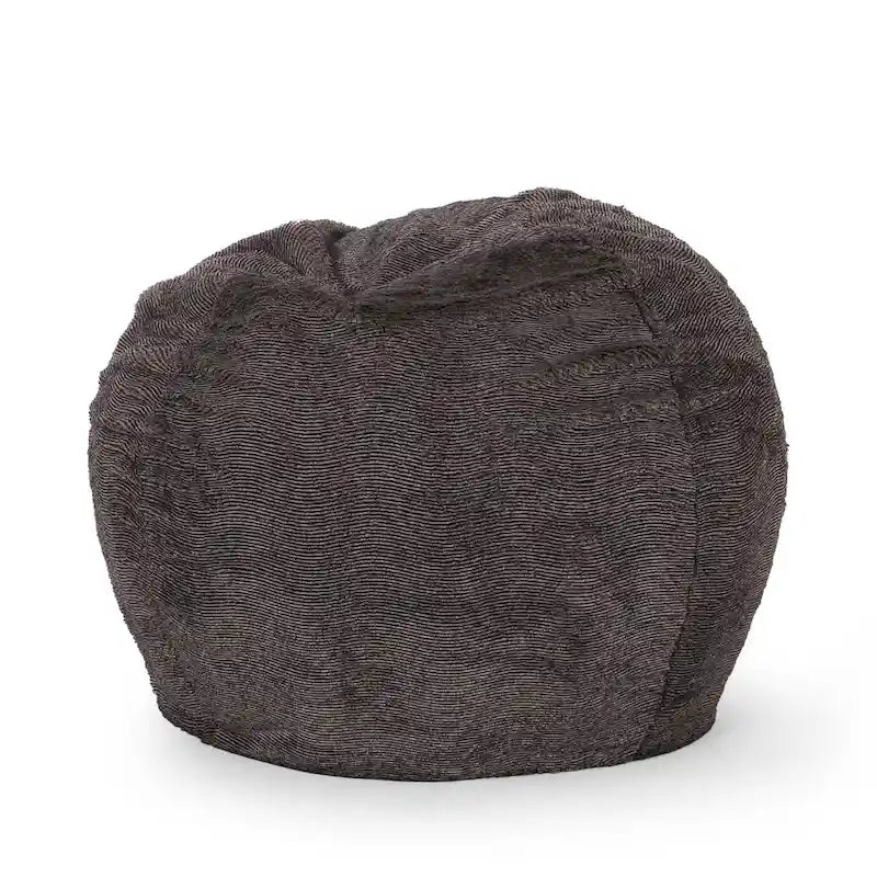 Pouf d'hiver en fausse fourrure Modern Glam