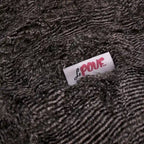 Pouf d'hiver en fausse fourrure Modern Glam