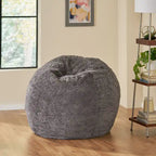 Pouf d'hiver en fausse fourrure Modern Glam