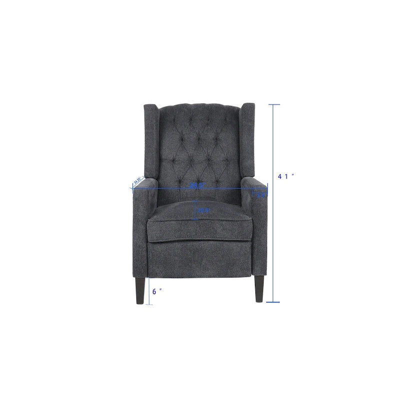Fauteuil inclinable à poussoir