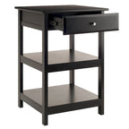 Meuble d'imprimante Bertha Black