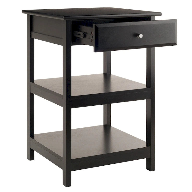 Meuble d'imprimante Bertha Black