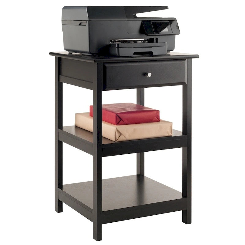 Meuble d'imprimante Bertha Black