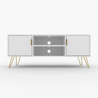 Meuble TV, console TV, meuble de rangement en bois pour divertissement