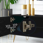 Meuble TV, console TV, meuble de rangement en bois pour divertissement