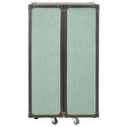 Meuble bar Krista beige avec rangement – 23,6 x 17,7 x 42,1 – 24Px18Px42H