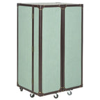 Meuble bar Krista beige avec rangement – 23,6 x 17,7 x 42,1 – 24Px18Px42H