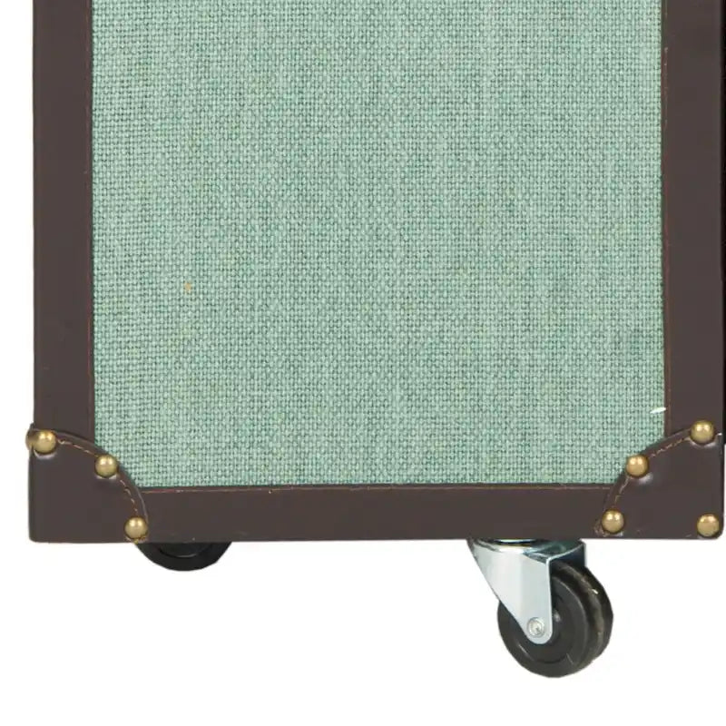 Meuble bar Krista beige avec rangement – 23,6 x 17,7 x 42,1 – 24Px18Px42H
