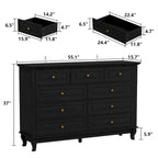 Commode polyvalente 55.1 : Rangement chic pour toute pièce Meuble TV Table d'appoint