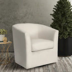 Fauteuil club pivotant Sorna Barrel