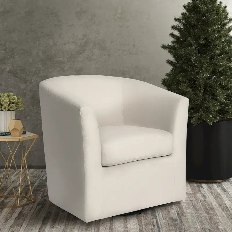 Fauteuil club pivotant Sorna Barrel