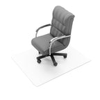 Tapis de protection rectangulaire en polycarbonate pour moquettes à poils courts - 122 x 152 cm